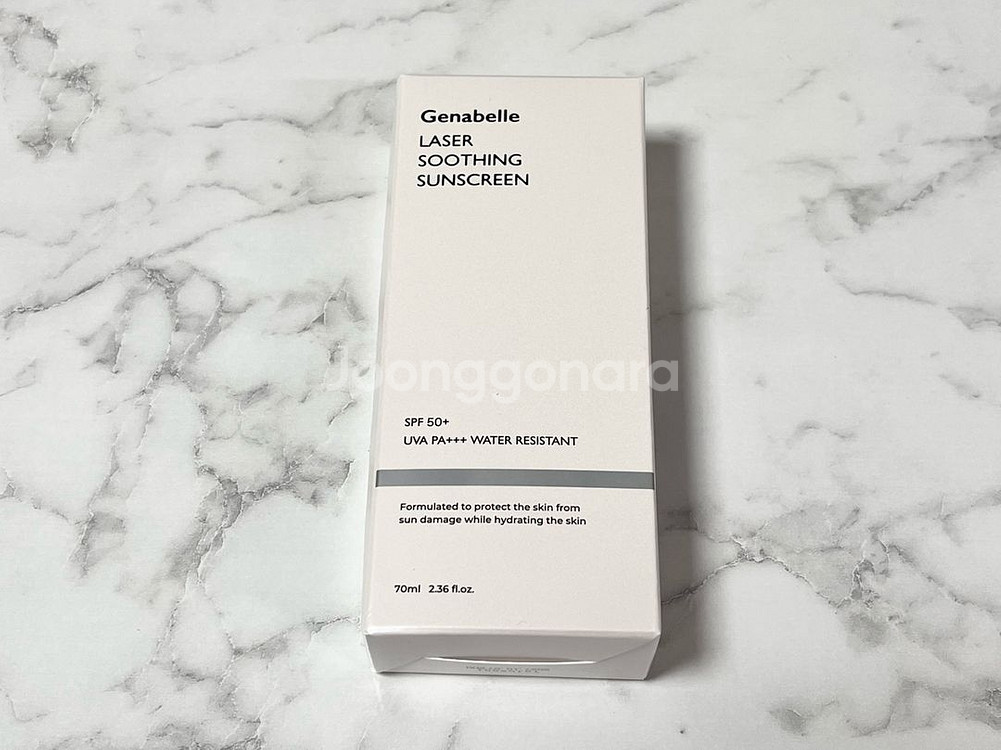 제나벨 레이저 수딩 선스크린 SPF50+ 새상품--0