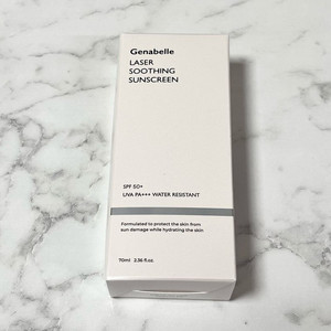 제나벨 레이저 수딩 선스크린 SPF50+ 새상품