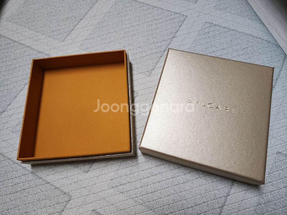 불가리 목걸이 케이스 상자--3