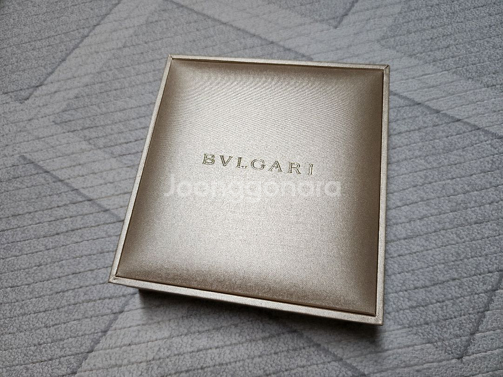 불가리 목걸이 케이스 상자--4