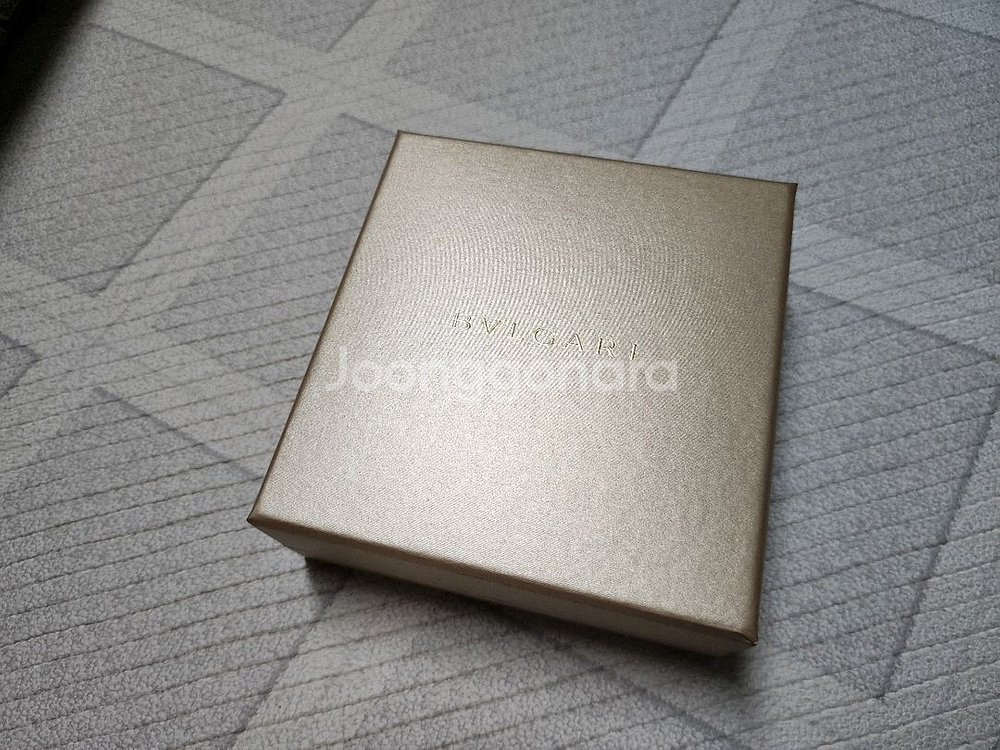 불가리 목걸이 케이스 상자--2