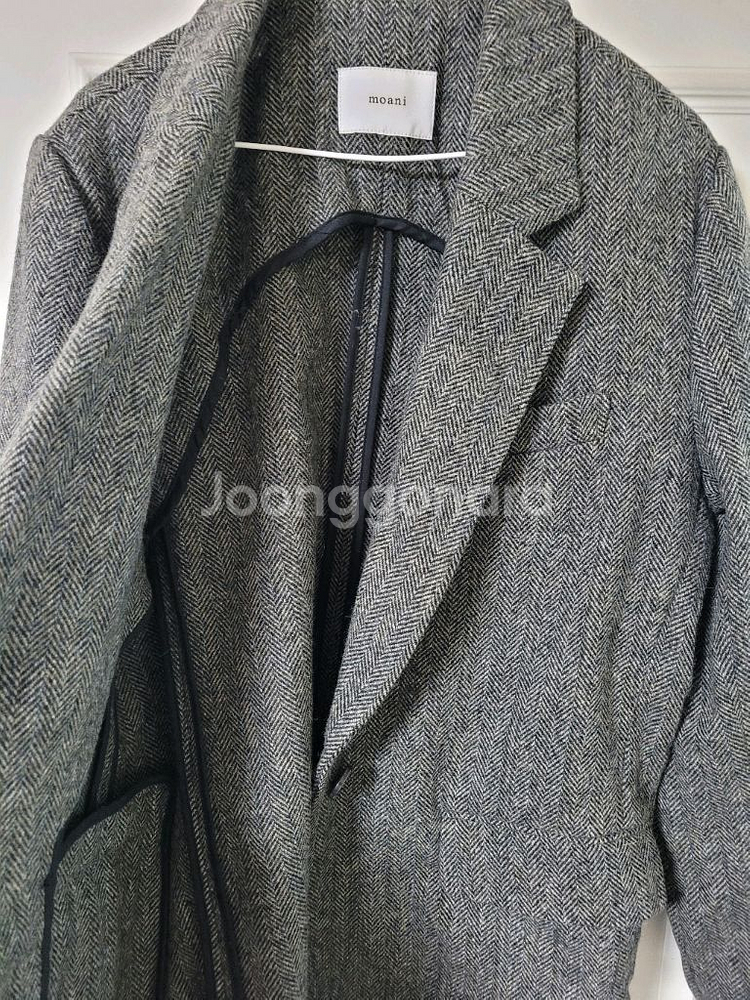 모아니 헤링본 자켓 프리사이즈--7