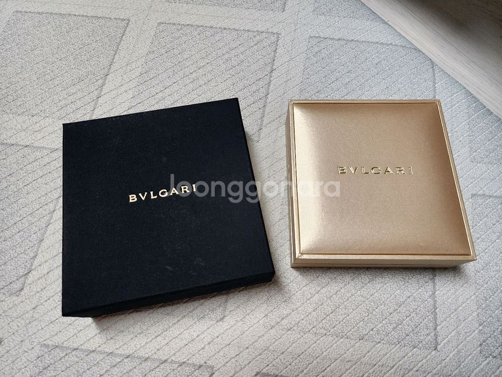 불가리 목걸이 케이스 상자--8