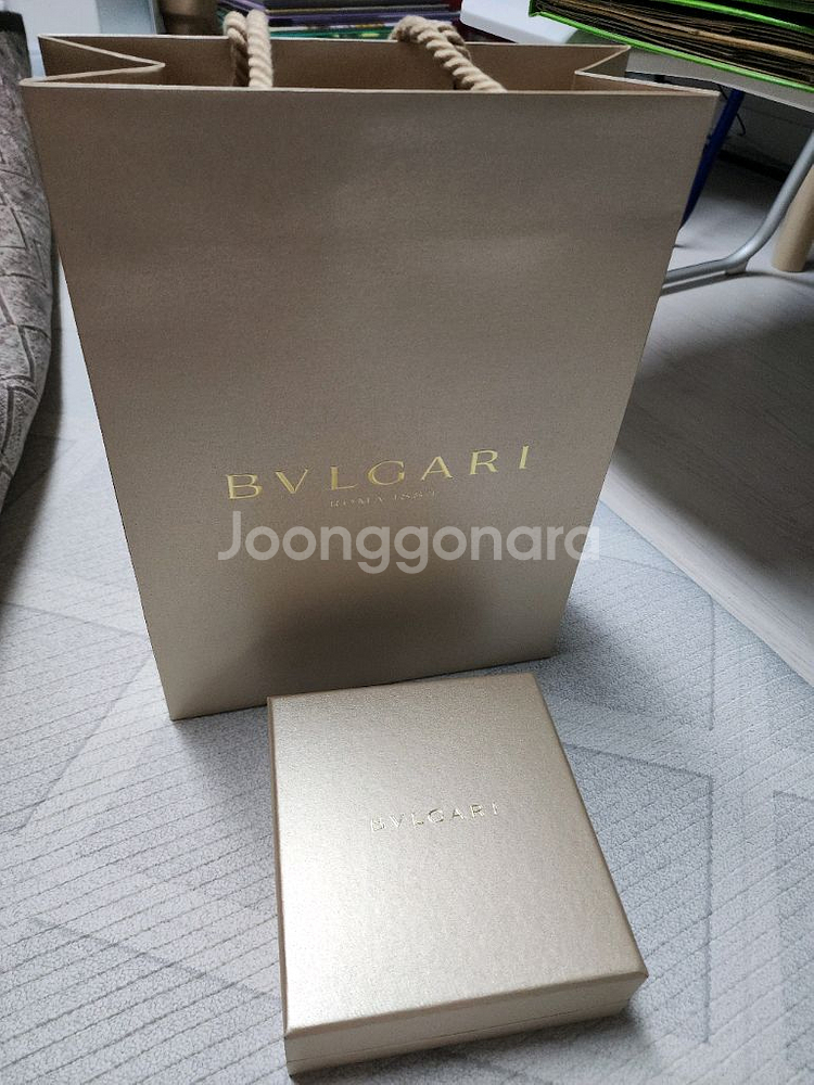 불가리 목걸이 케이스 상자--6