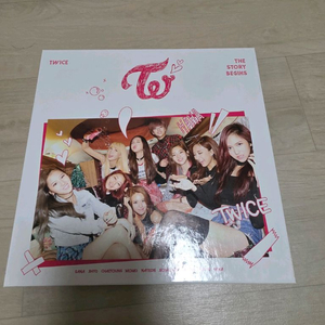 트와이스 데뷔 앨범 The Story Begins [미나 포카 포함] 풀 구성!