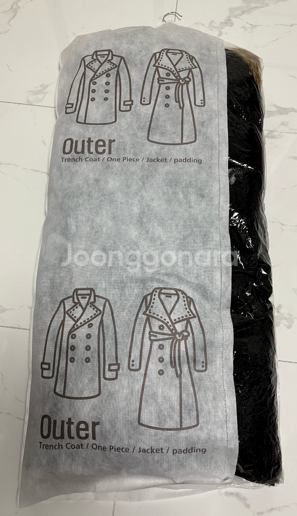 빈폴 구스다운 롱패딩 판매 (네이비)--0