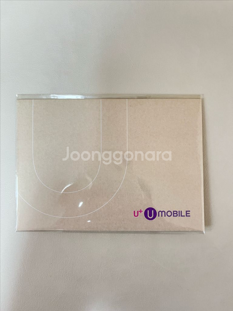 U+유모바일 유심카드--0