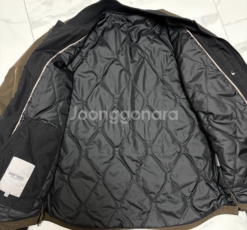 시리즈 (series) 가을 점퍼 판매 (카키, 100)--2