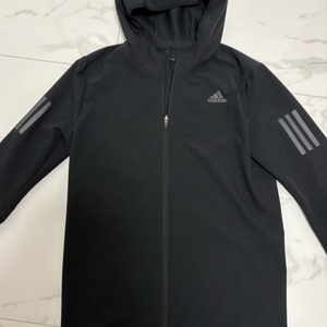 아디다스 런닝 바람막이 블랙 판매 (L 사이즈)