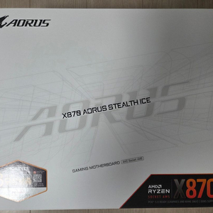 GIGABYTE X870 AORUS STEALTH ICE 피씨디렉트 팝니다