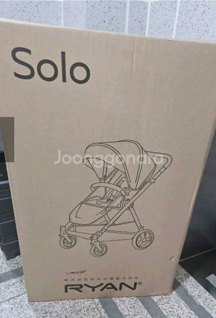 새상품)리안솔로2025 절충형유모차(웜베이지) 판--0