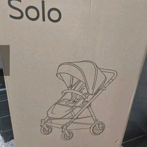 새상품)리안솔로2025 절충형유모차(웜베이지) 판