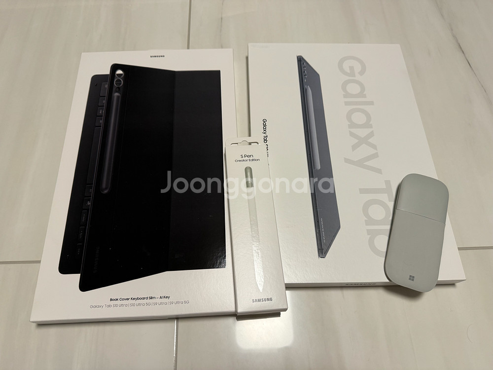 [급/네고가능] 갤럭시탭 s10 울트라5G 1테라+AI 키보드+마우스--0