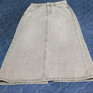 탑텐 BETTER DENIM 롱스커트 그레이 (S)