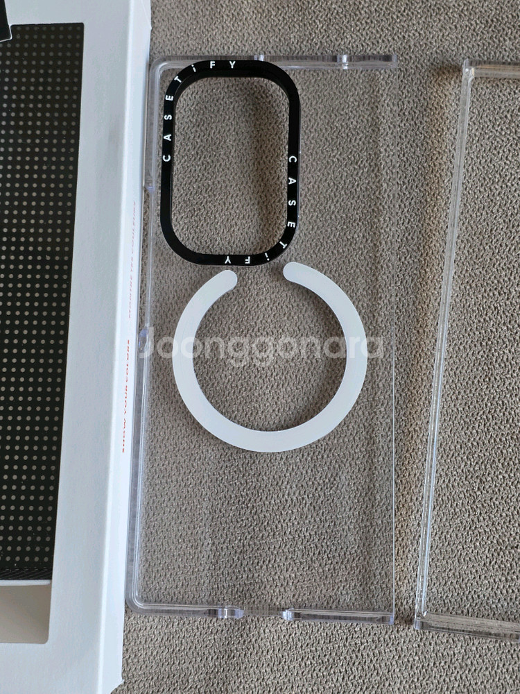 갤럭시 폴드7 케이스티파이 맥세이프 투명 케이스--1