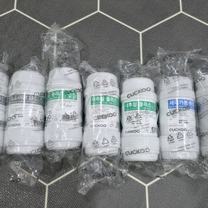 쿠쿠 정수기 4인치 필터 9개 세트