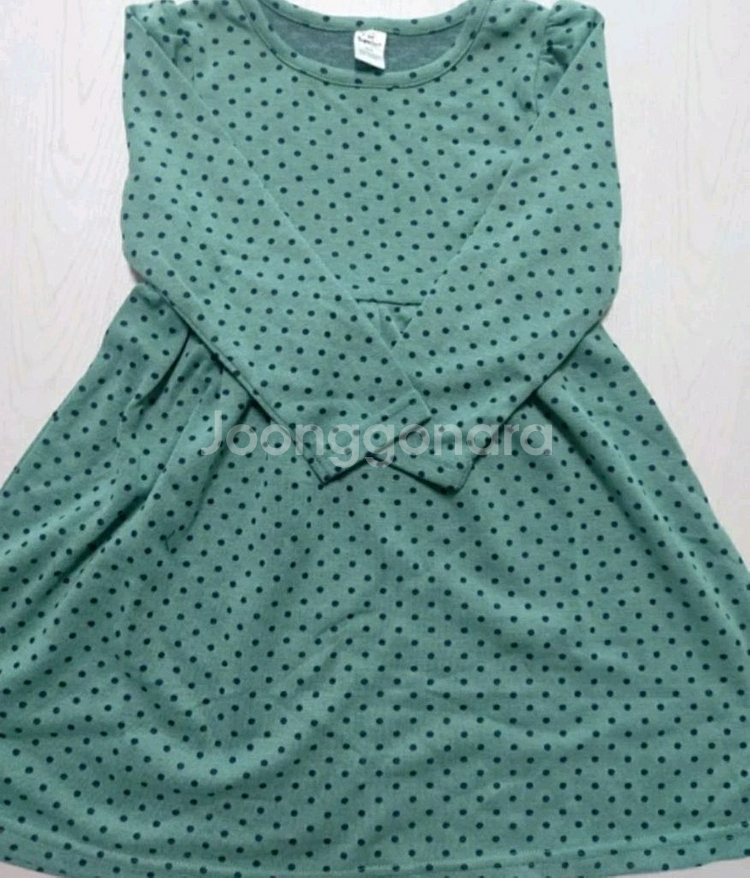 쌍둥이 그린 도트원피스--0