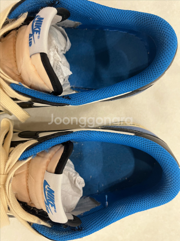 나이키x스캇x프라그먼트 조던1로우 265--2