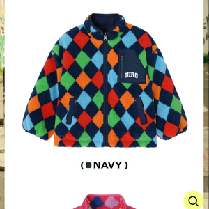 히로 리버서블 덤블 재킷 네이비 150 새상품 택포오픈할인가