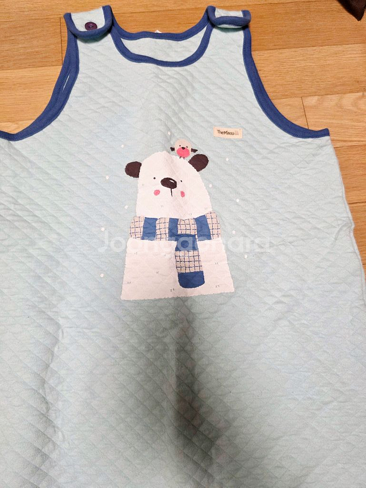 유아동 플리스 슬립색 XL(7-8세) 삼중직 수면조끼--1