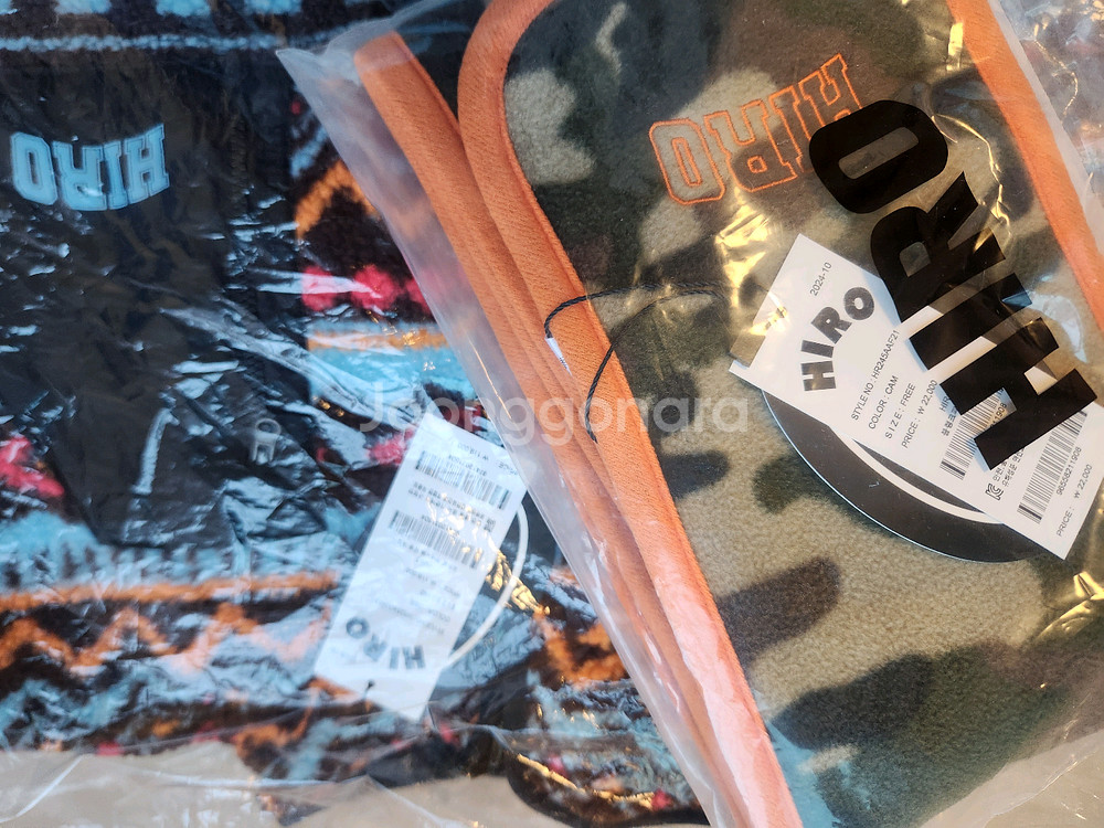 히로 자가드 리버서블 덤블 브라운140 + 히로머플러--0