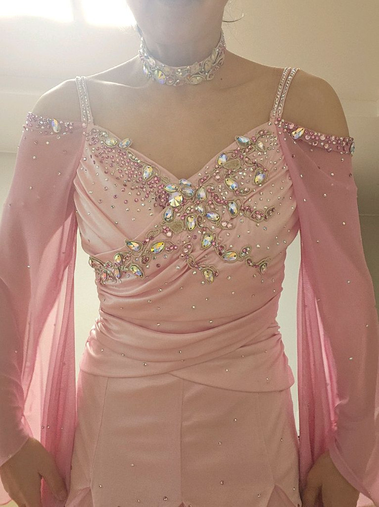 슈니트 드레스 왈츠파티복--3