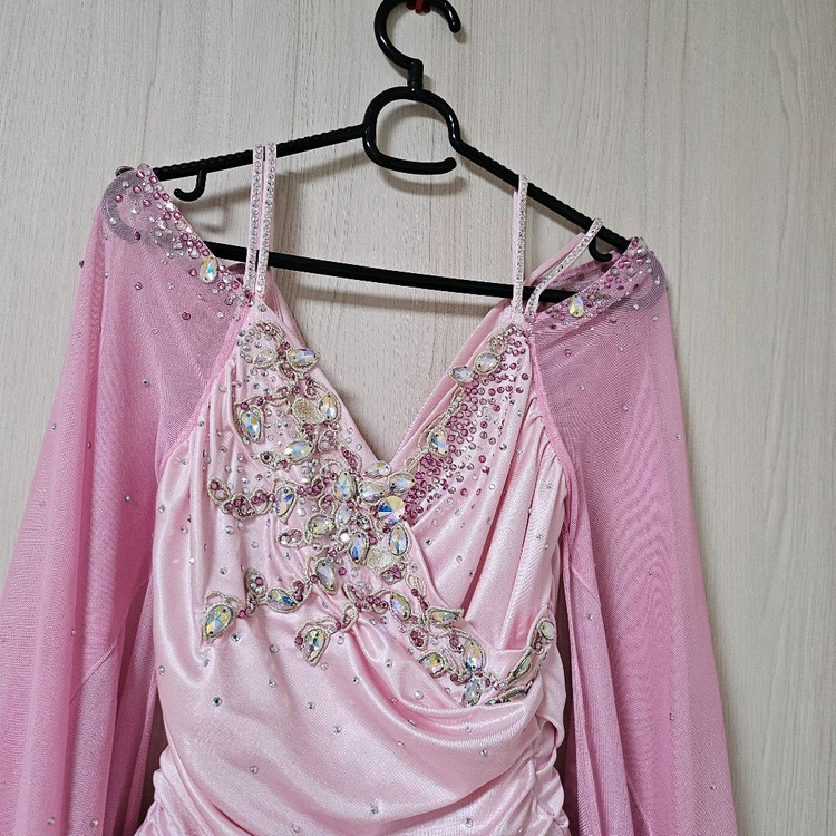 슈니트 드레스 왈츠파티복--4