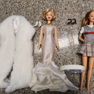 콜렉터 바비인형 2체일괄