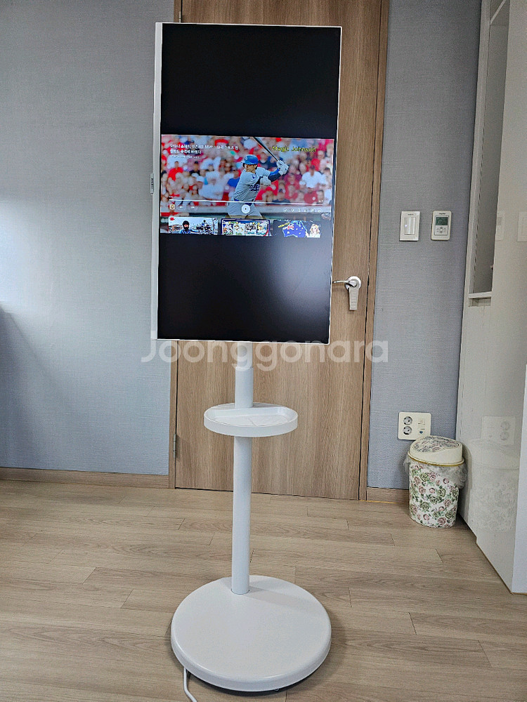 삼성 스마트모니터 M7 4K TV 거치대--3