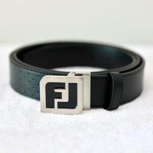 풋조이 남성용 블랙 골프벨트