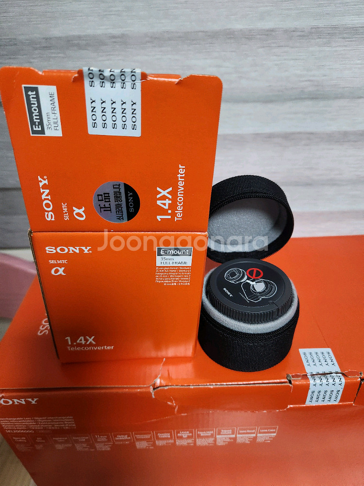 소니 sel14tc 1.4X 텔레컨버터--0