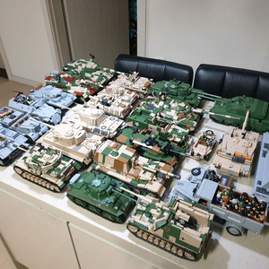 레고 코비블럭 탱크들 일괄 판매