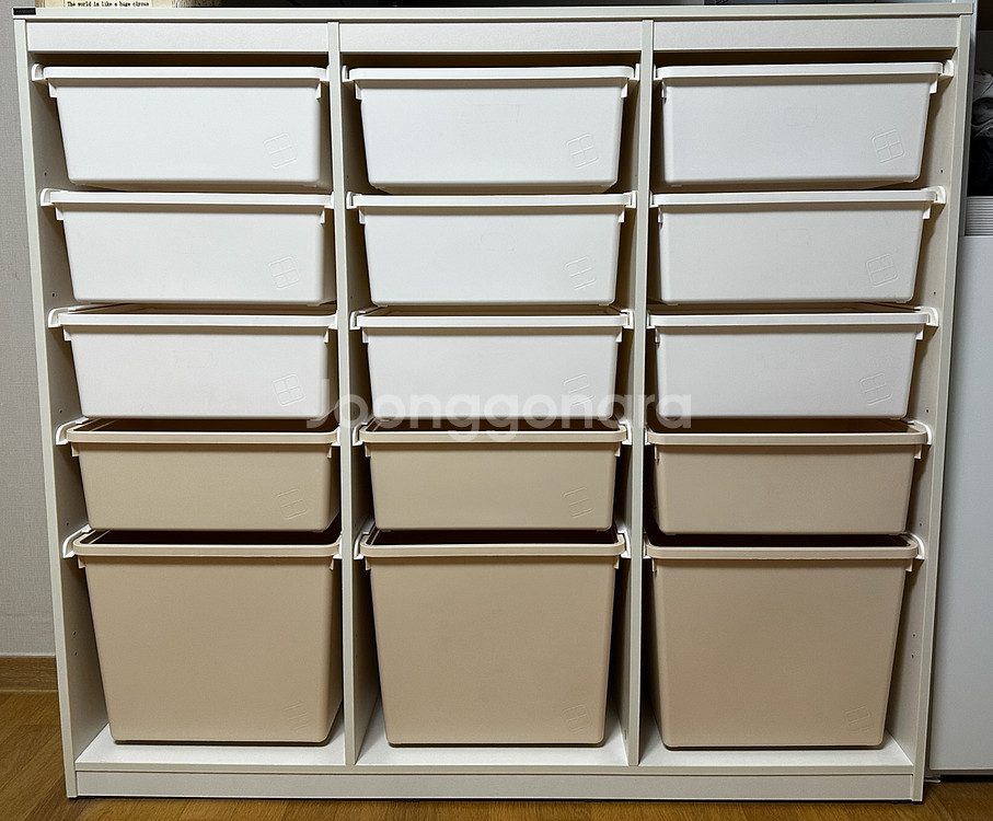 [대구] 한샘 샘키즈 수납장 1305 뉴트럴베이지(크림화이트/하프베이지)--0