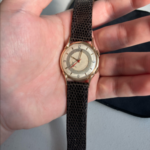 빈티지 14k 르쿨트르 메모복스 수동시계 판매합니다