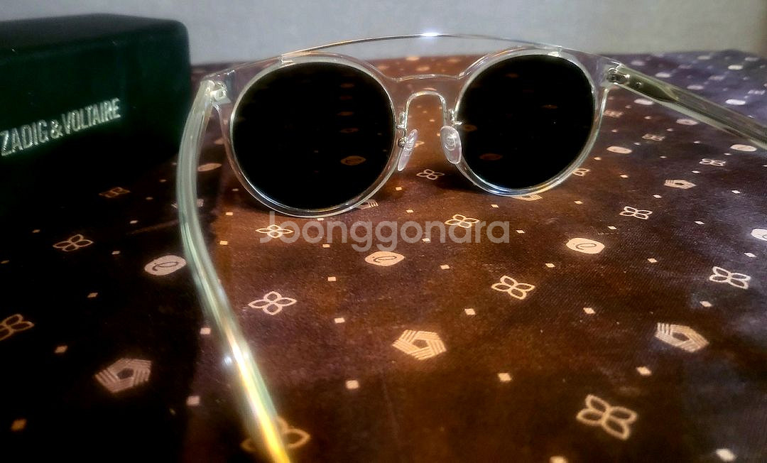 [미사용 새상품] 쟈딕앤볼테르 투톤 실버 미러선글라스--5