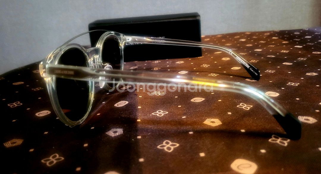 [미사용 새상품] 쟈딕앤볼테르 투톤 실버 미러선글라스--6