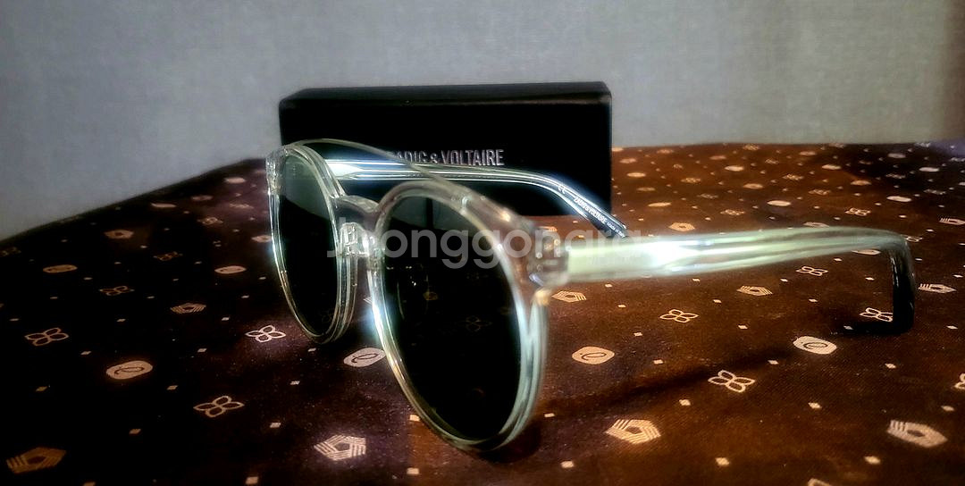 [미사용 새상품] 쟈딕앤볼테르 투톤 실버 미러선글라스--9