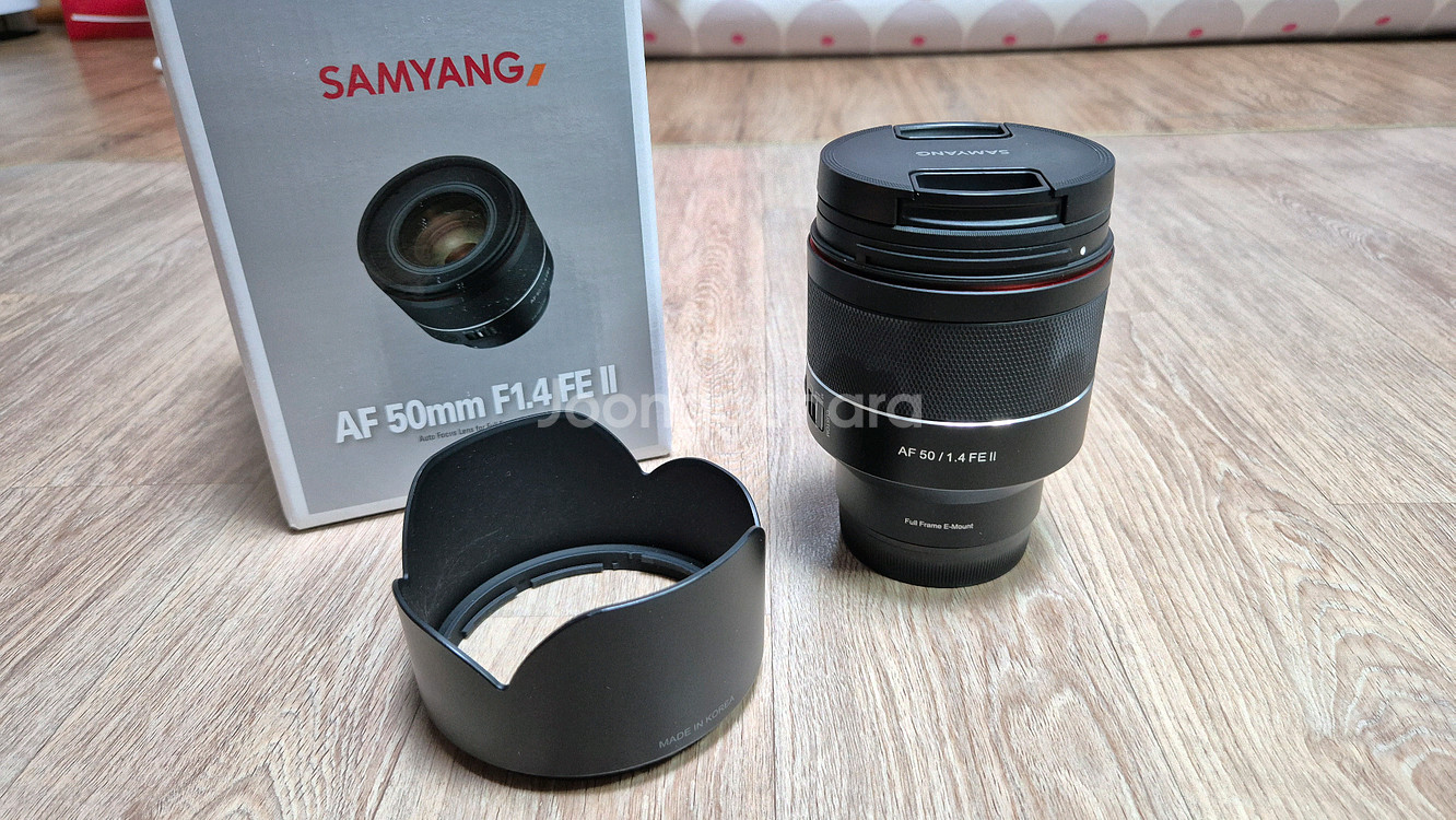 삼양 AF 50mm f1.4 2(소니) 렌즈 팝니다--0