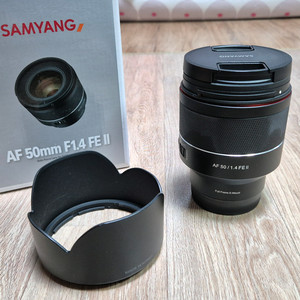 삼양 AF 50mm f1.4 2(소니) 렌즈 팝니다