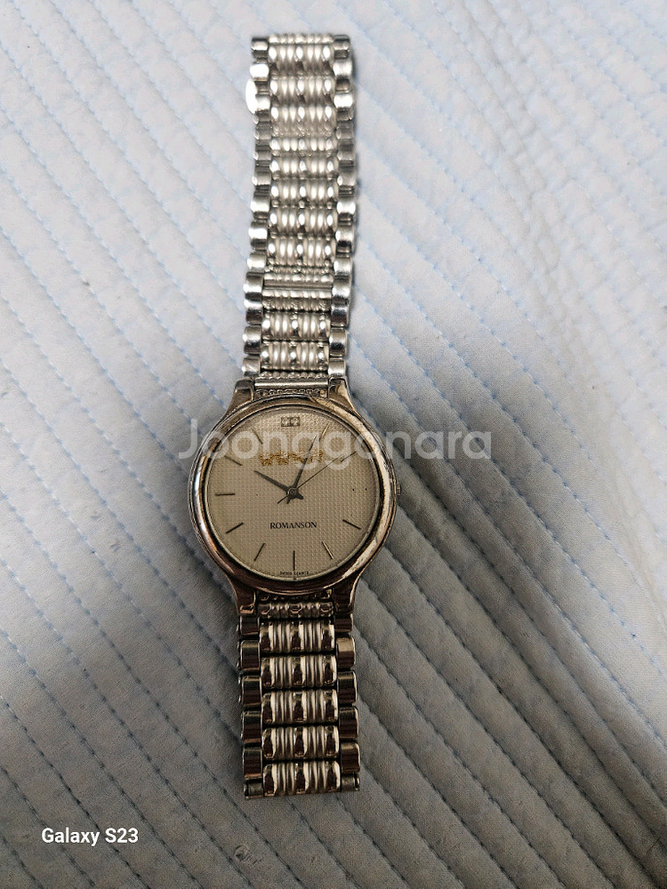 로만손 여성용 메탈 시계--0