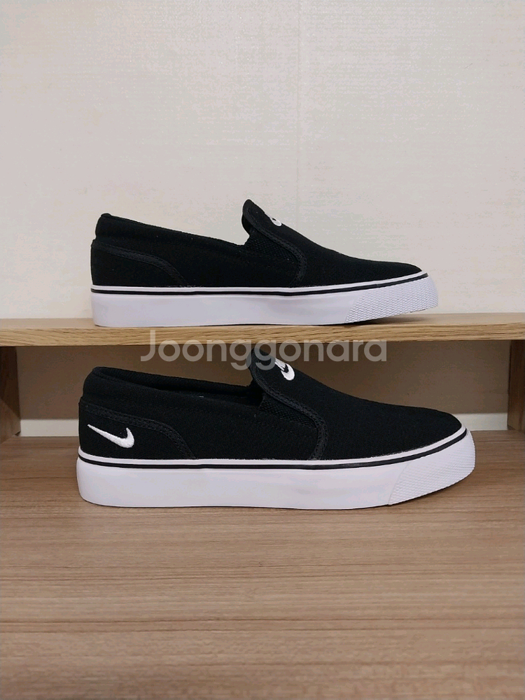 여성 나이키 토키 슬립온, 스니커즈, 캔버스 운동화 (230)--4