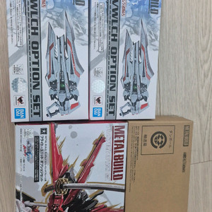 메탈빌드 옵션 4개 일괄ㅡ플라이트유닛 칼레드볼프