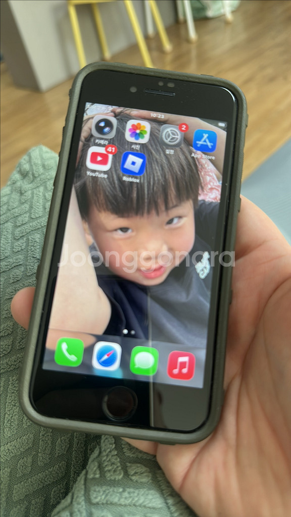 아이폰 SE 3세대 미드나잇 128gb--3