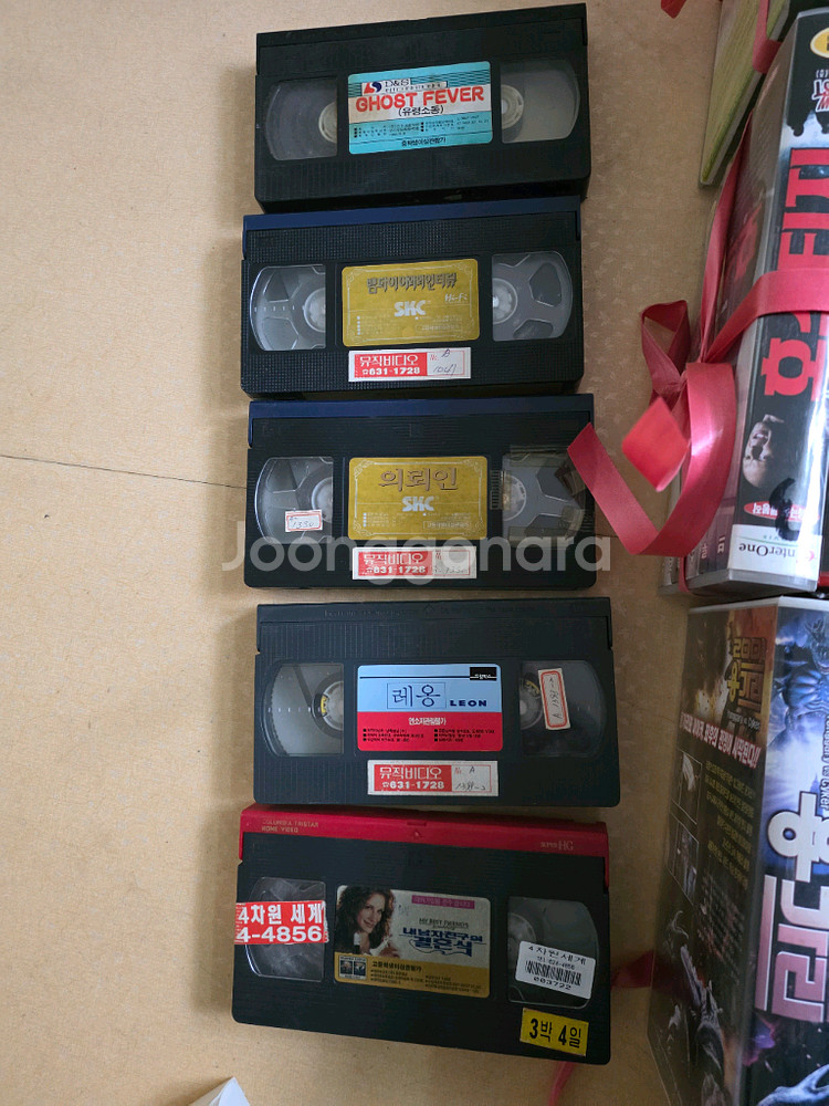 영화 VHS 비디오테이프--5