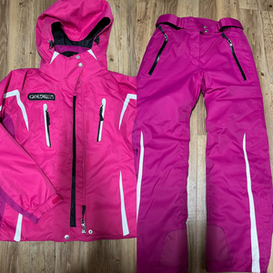 골드윈 스키복 스키 보드 상의 하의 자켓 바지 세트 여성용 M 사이즈 보드복 피닉스 데상트 85 90