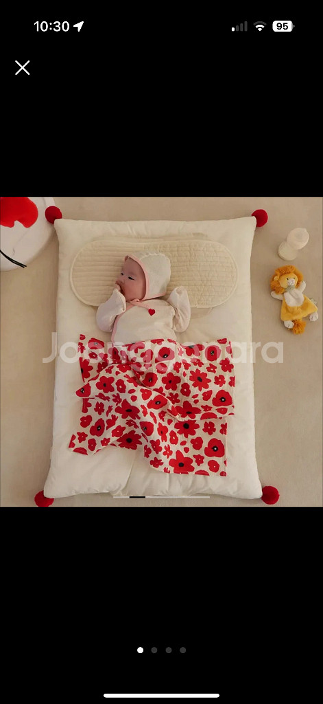 에콘드 순수베딩 아기러그 아기이불세트 아기매트(상태좋음)--1