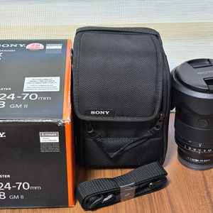 소니 FE 24-70mm F2.8 GM II 렌즈