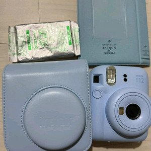 인스탁스 미니 12카메라 케이스 + 포토카드 세트