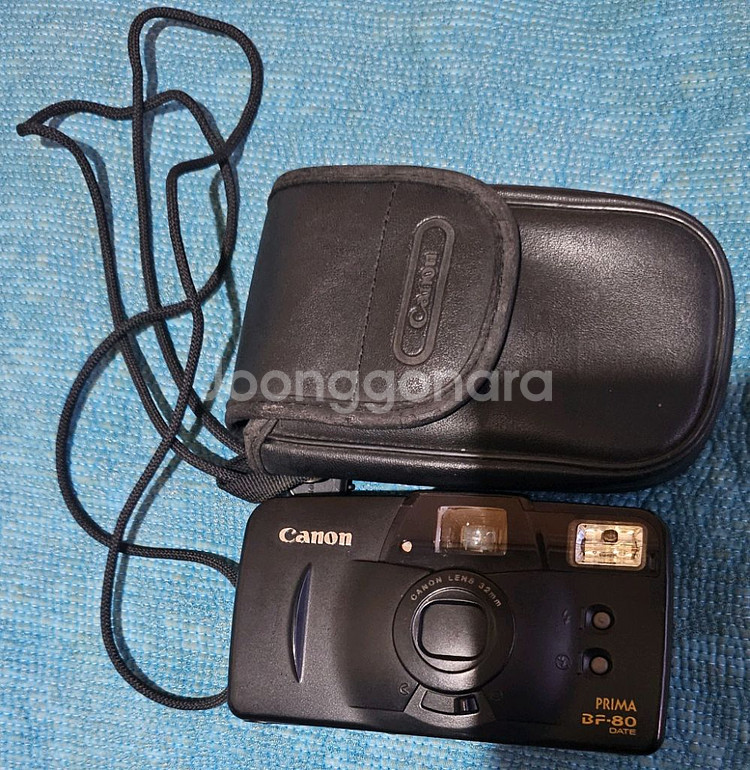 캐논 프리마 35mm 필름 카메라 BF-80 DATE 싸게 팝니다--0