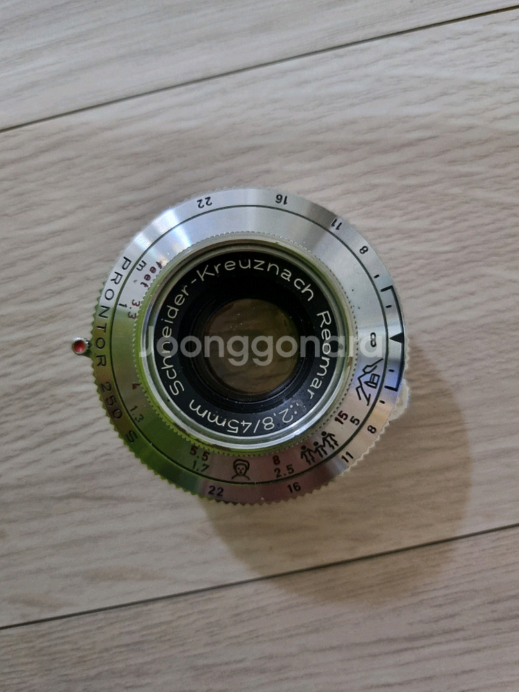 Schneider Reomar 45mm f2.8 FR렌즈 m42 개조--0
